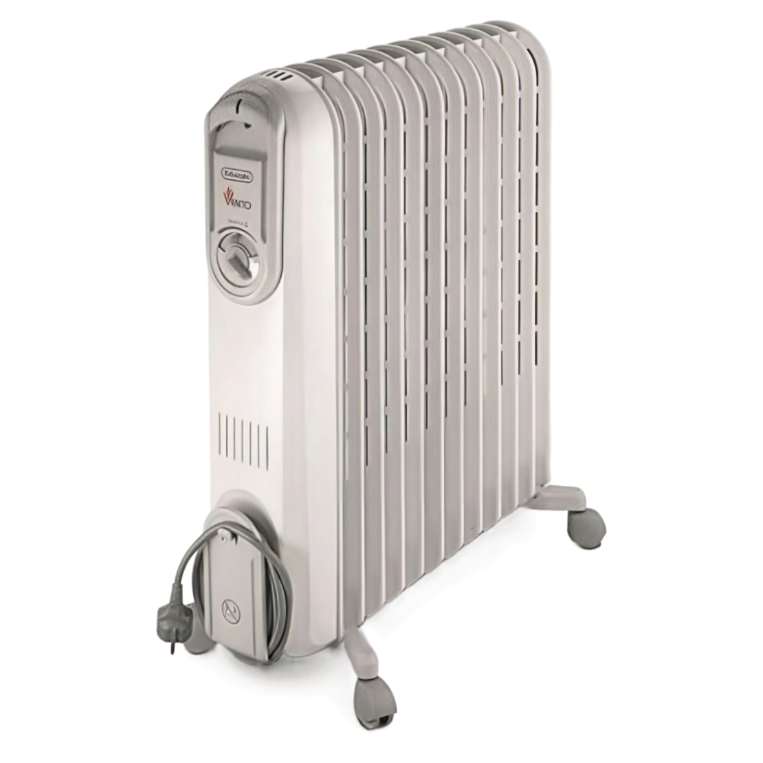 רדיאטור 12 צלעות ד'לונגי ונטו De'Longhi VENTO V551225- יבואן רשמי 7 שנות אחריות