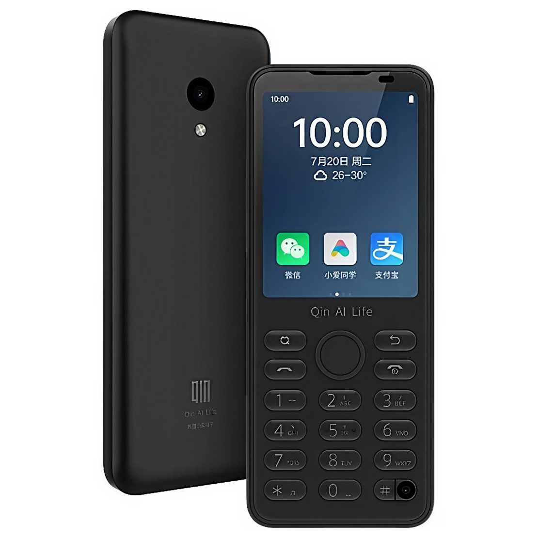 טלפון סלולרי חצי טאצ' תומך סים כשר שיאומי Xiaomi QIN F21 PRO 64GB ROM 4GB RAM שחור - כולל מגן ובחירת גרסה!