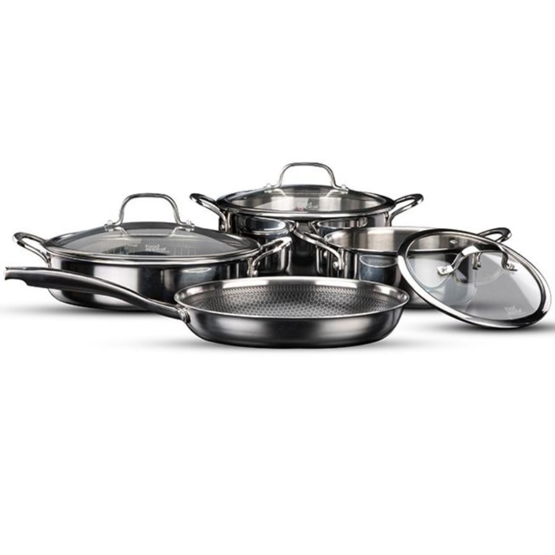 סט סירים 7 חלקים פוד אפיל Food Appeal HYBRID PAN - יבואן רשמי 10 שנות אחריות