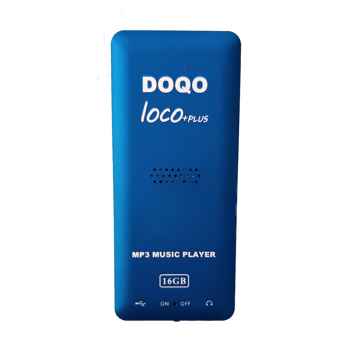 נגן MP3 לוקו פלוס 16GB עם בלוטות' דוקו DOQO LOCO PLUS - יבואן רשמי - כולל רדיו - צבע כחול