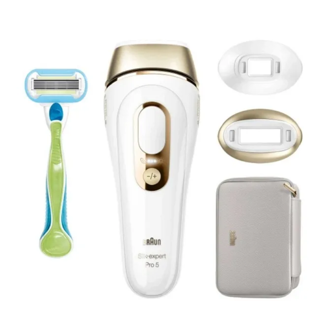 מסיר שיער בלייזר בטכנולוגיית IPL בראון Braun Silk-expert Pro 5 PL5152 IPL - יבואן רשמי!