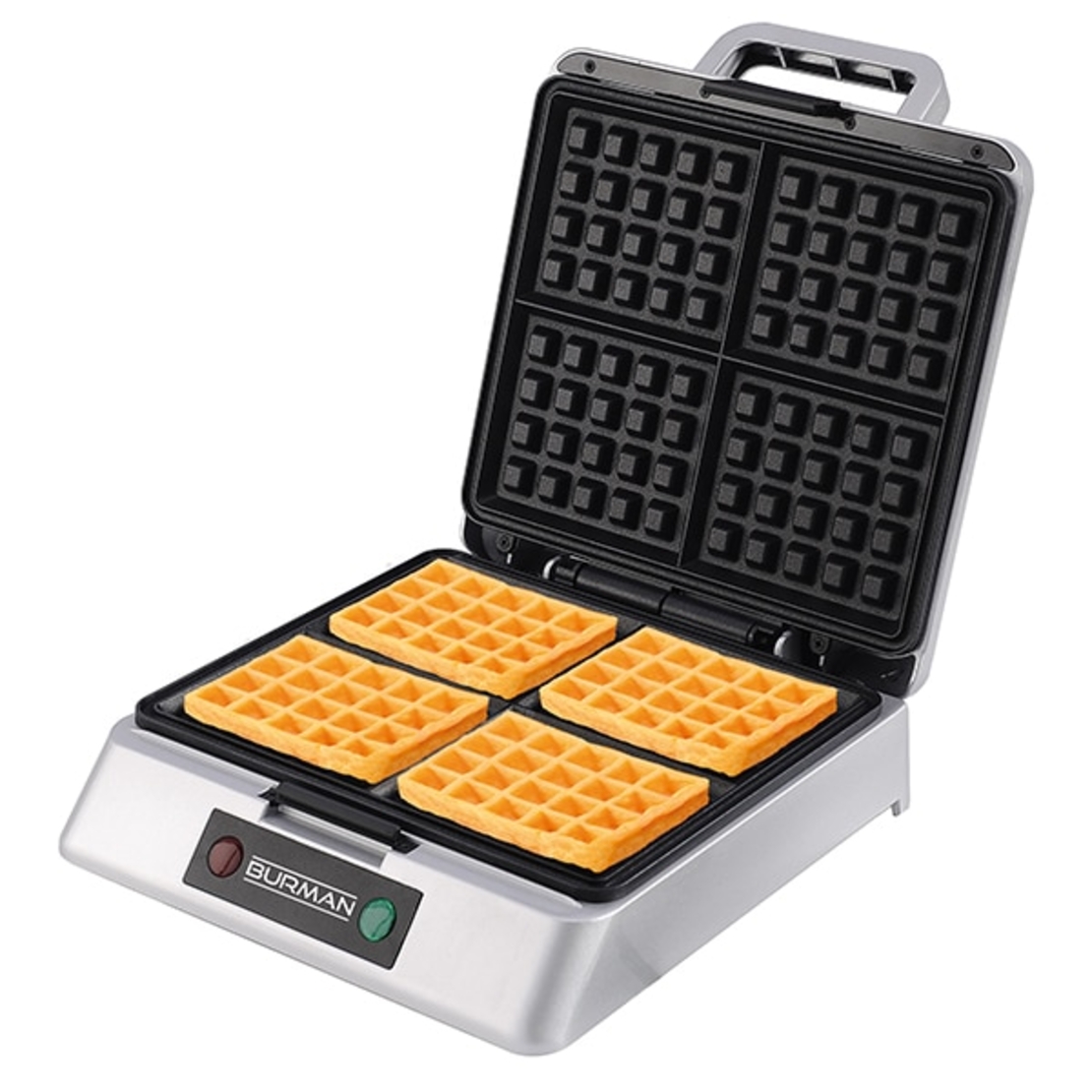מכשיר וופל בלגי 1200W בורמן Burman Waffle Maker B1970