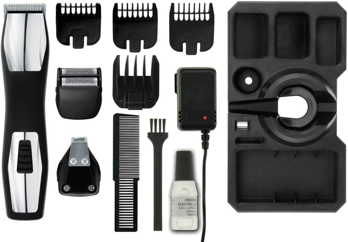 מכונת תספורת לזקן נטענת וואל 9855-1216 WAHL - שנתיים אחריות יבואן רשמי!