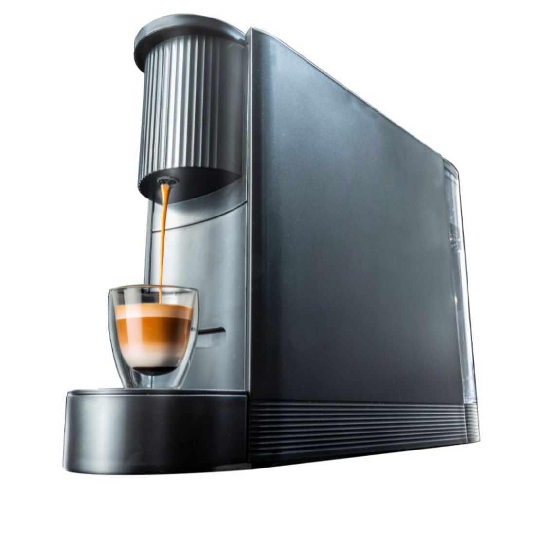 מכונת קפה תואמת קפסולות נספרסו NESPRESSO פוד אפיל Food appeal Cremio - יבואן רשמי - צבע שחור