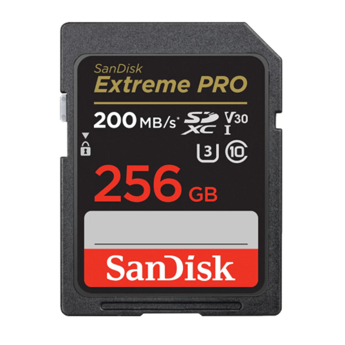 כרטיס זיכרון בנפח 128GB סאנדיסק SanDisk Extreme PRO SDXC UHS-I U3 V30 - שנתיים אחריות יבואן רשמי