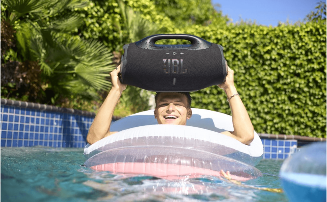 רמקול נייד JBL Boombox 4 - יבואן רשמי - צבע שחור