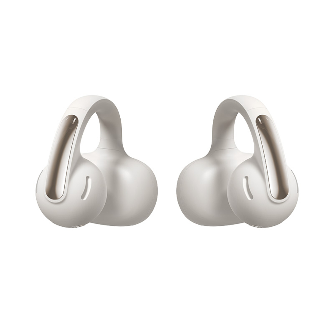 אוזניות אלחוטיות פתוחות בעיצוב קליפס בזוס Baseus Bowie MC1 - יבואן רשמי - צבע לבן