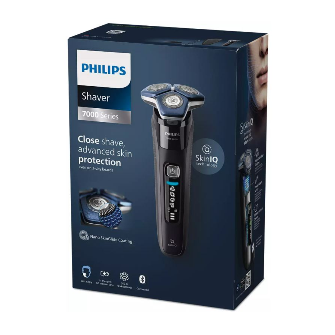 מכונת גילוח סדרה 7000 פיליפס Philips S7886/35 - תוצרת הולנד! שנתיים אחריות יבואן רשמי!