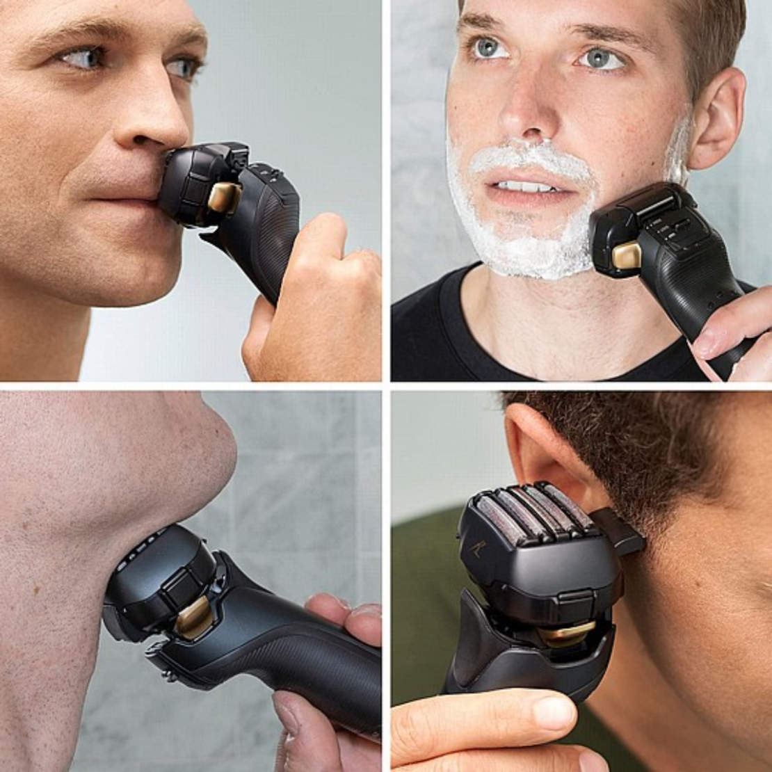 מכונת גילוח עם מכונת שטיפה פנסוניק Panasonic ES-LV97- שנתיים אחריות יבואן רשמי