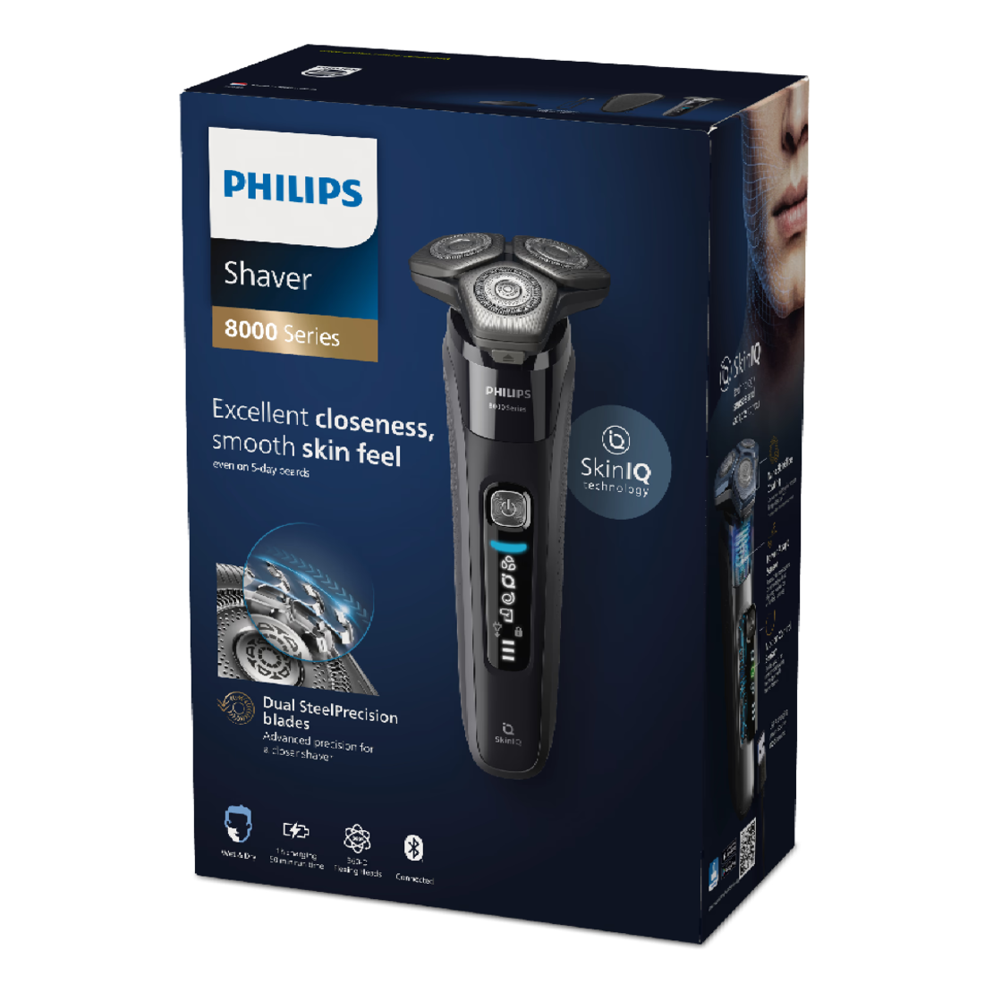 מכונת גילוח סדרה 8000 פיליפס Philips S8696/35 - שנתיים אחריות יבואן רשמי!