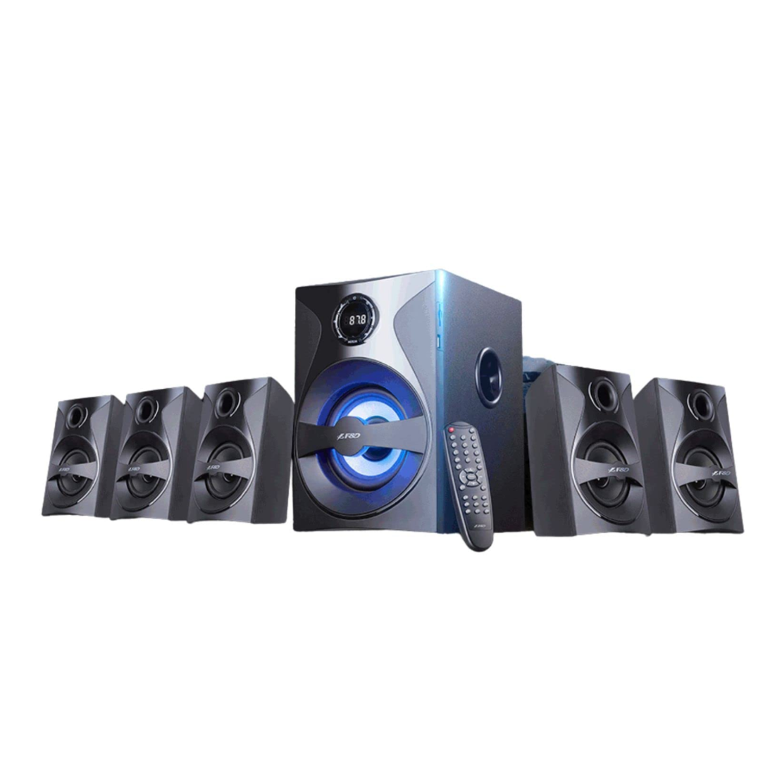 רמקולים למחשב 5.1 ערוצים פנדה Fenda F&D F3800X 80W - יבואן רשמי!
