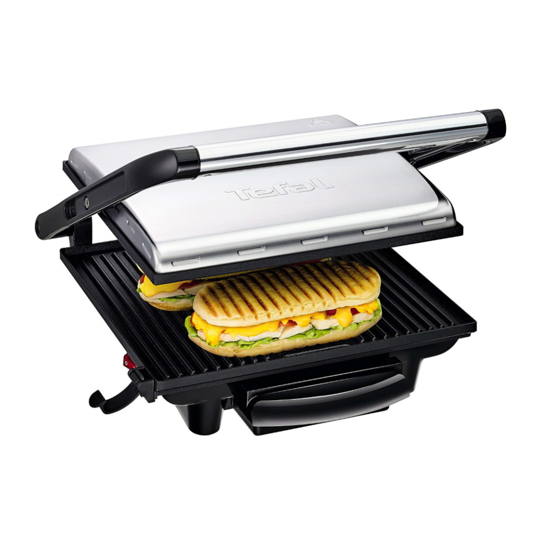 טוסטר לחיצה 4 פרוסות כולל מתג הפעלה טפאל Tefal Inicio GC241D12 - יבואן רשמי!
