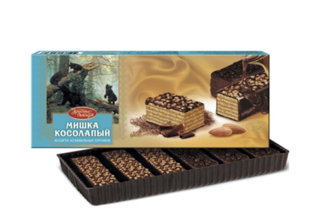 Вафельный торт Мишка косолапый