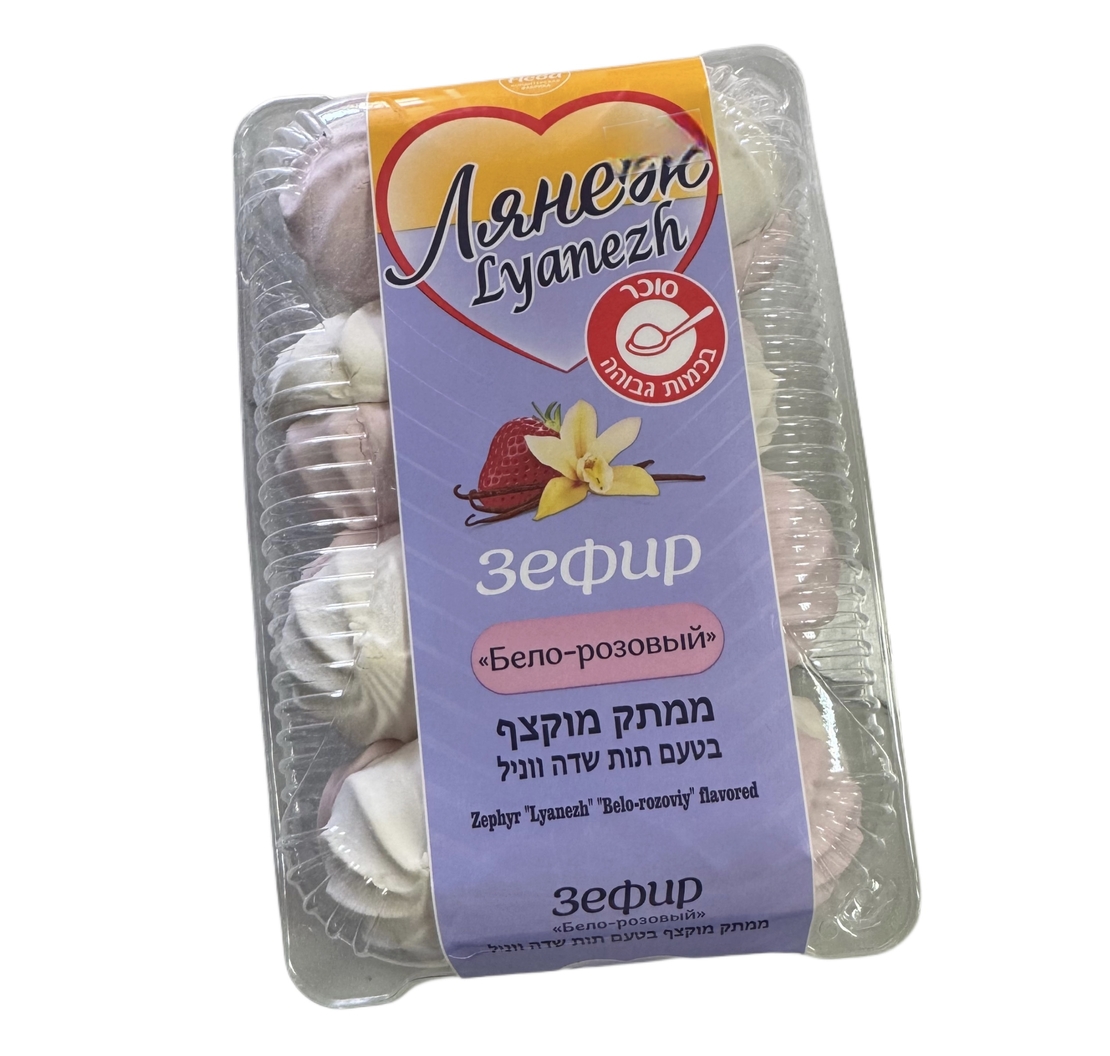 Зефир бело-розовый