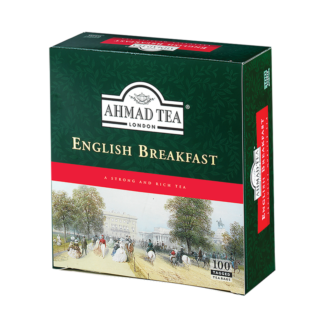 Ahmad tea English breakfast чёрный чай 100 пакетиков