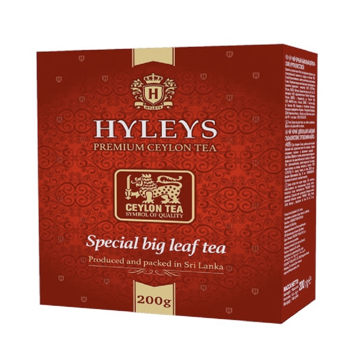 Hyleys special big leaf tea рассыпной 200 гр.
