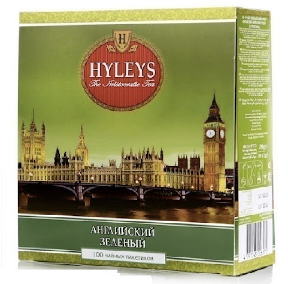 Hyleys English green tea 100