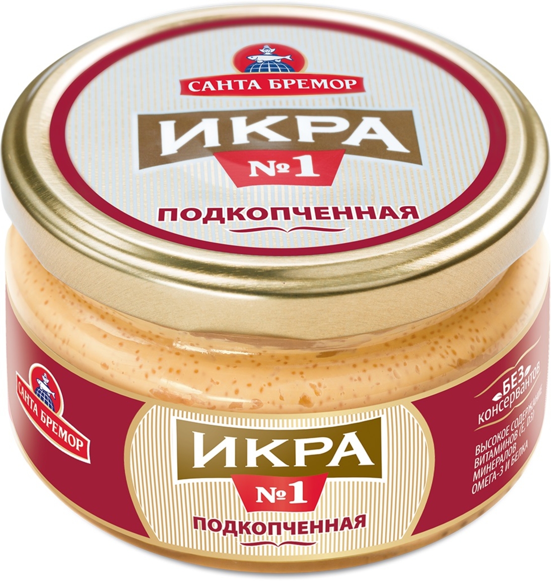 Икра деликатесная подкопченная