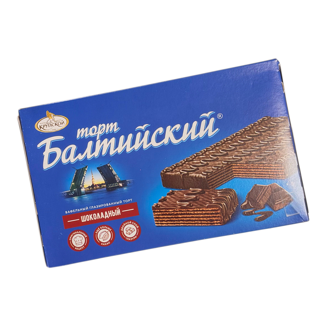 Вафельный торт Балтийский