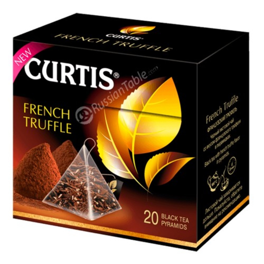 Curtis French truffle 20 pyramids