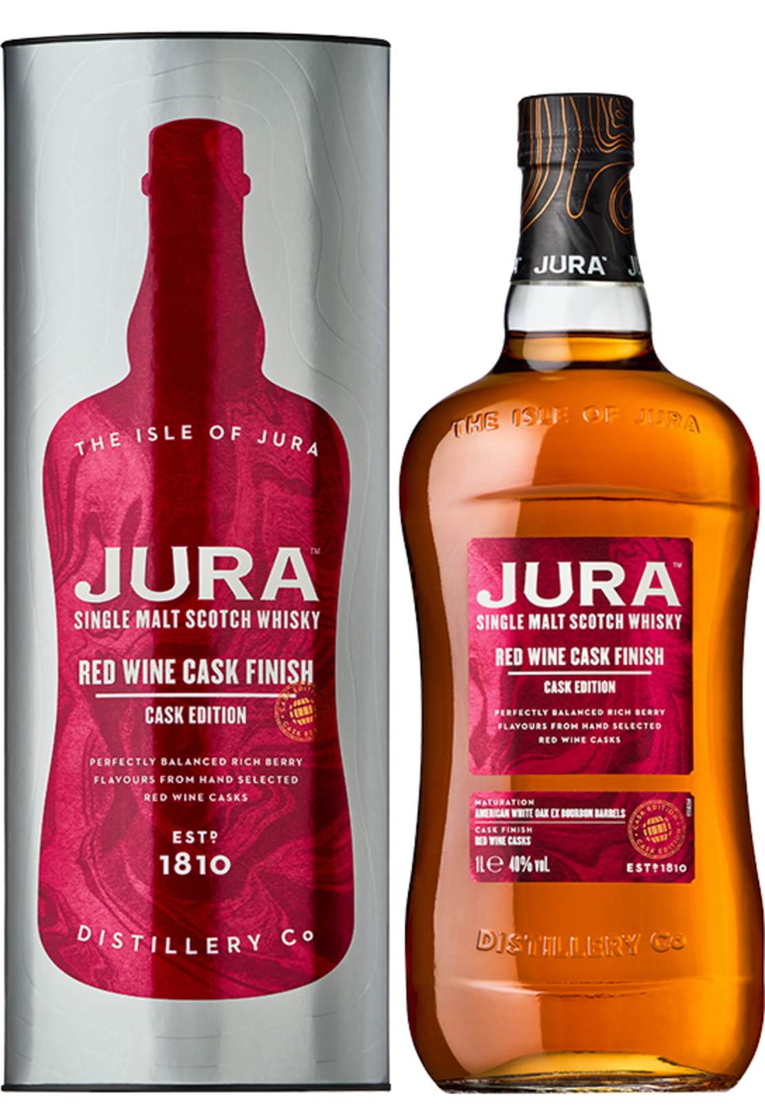 וויסקי Jura Red Wine Cask