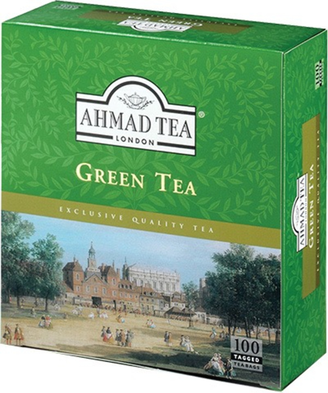 Ahmad tea зелёный чай 100 пакетиков