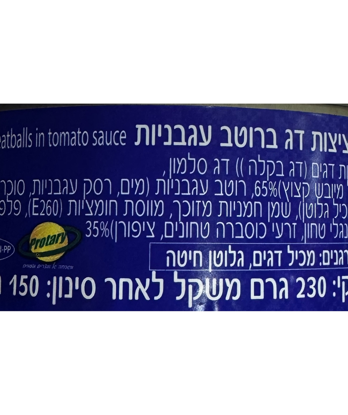 קציצות דג ברוטב עגבניות