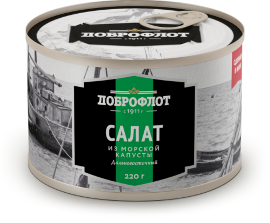 Салат из морской капусты «Доброфлот»