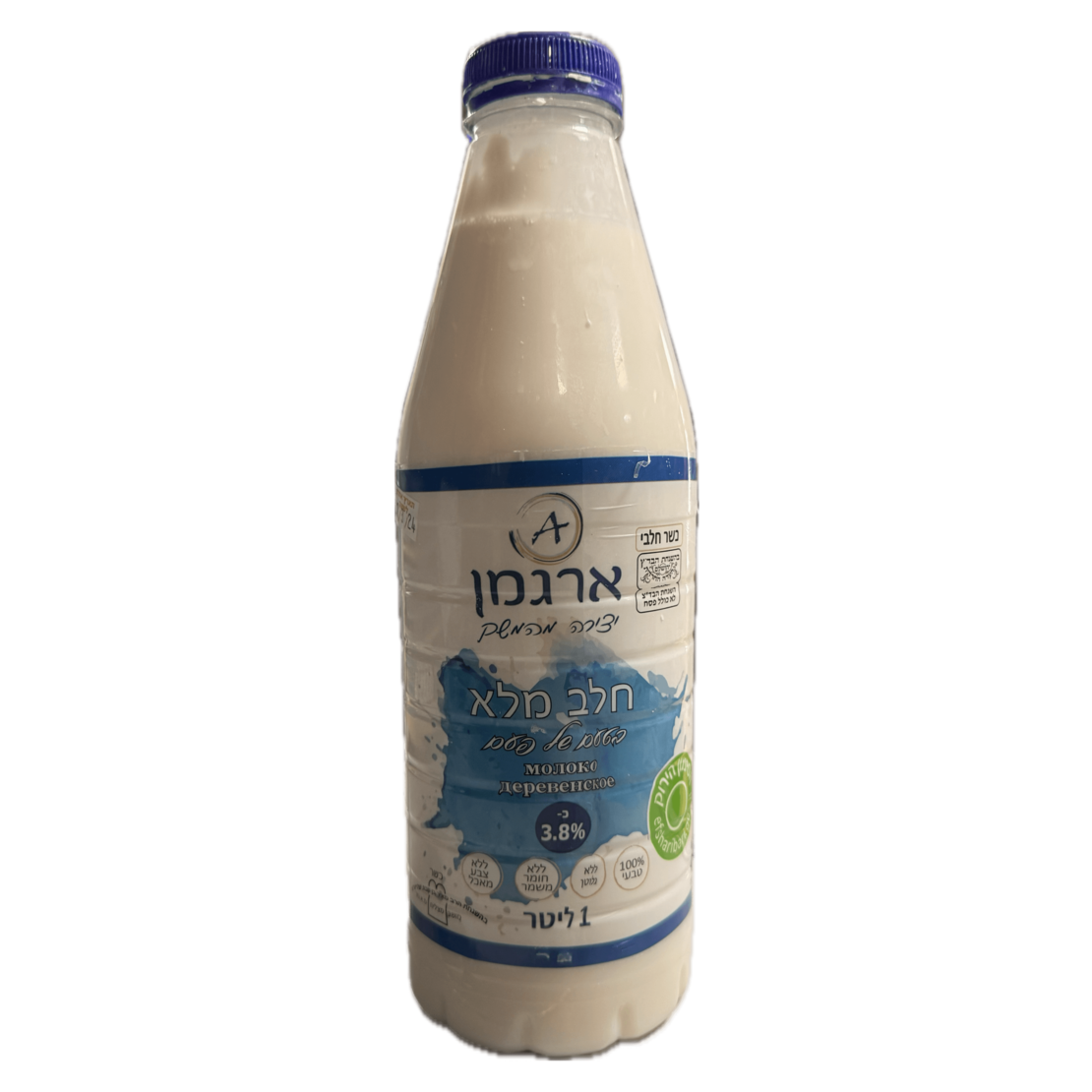 חלב מלא מפוסטר 3.8%ֶשומן