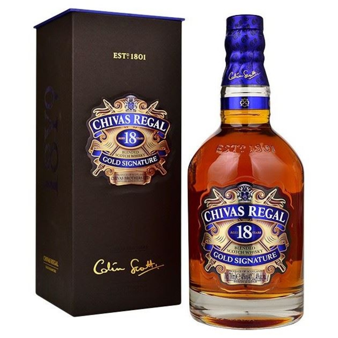 Chivas regal 18 years Gold Signature