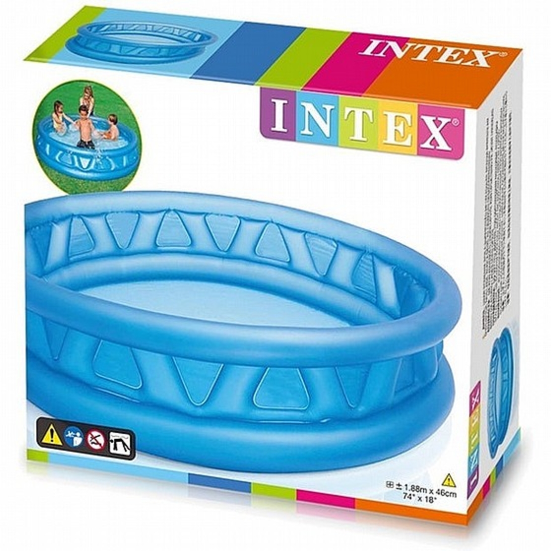בריכת קונוס מתנפחת 188X46 ס