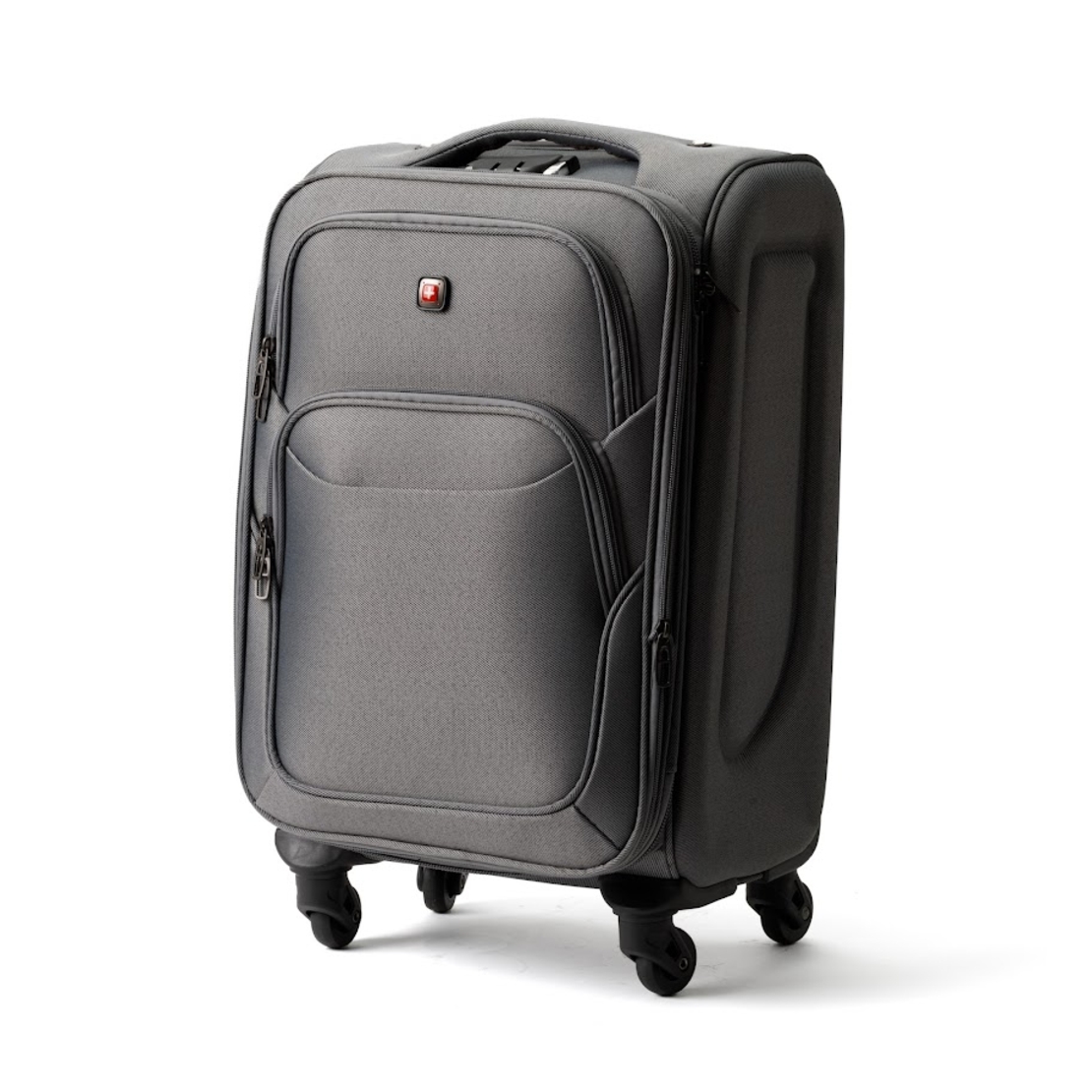 סט מזוודות פולו סוויס מתרחבות בד EVA עמיד במיוחד 20 אינץ׳, 24 אינץ׳, 28 אינץ׳.