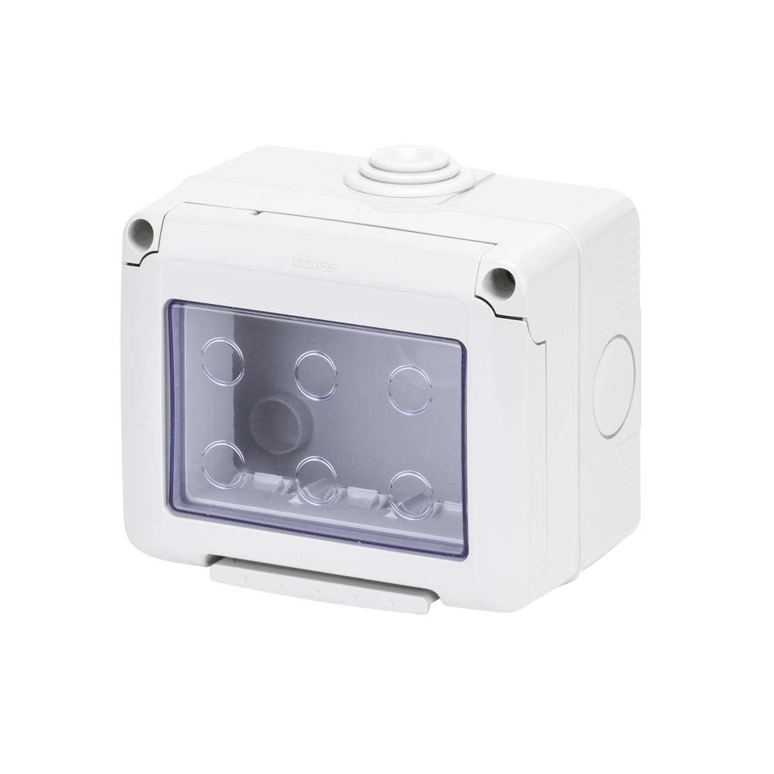קופסא עה'ט מודול 3 מוגן מים GEWISS SYSTEM IP-55
