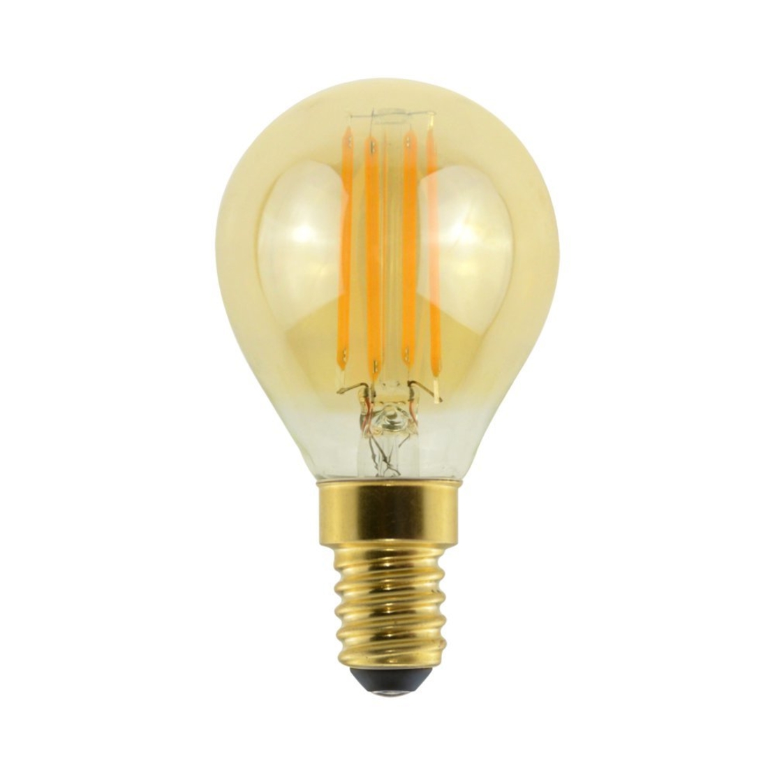 פחם כדור אמבר לעמעום LED 5W E14 תאורת אווירה חמה