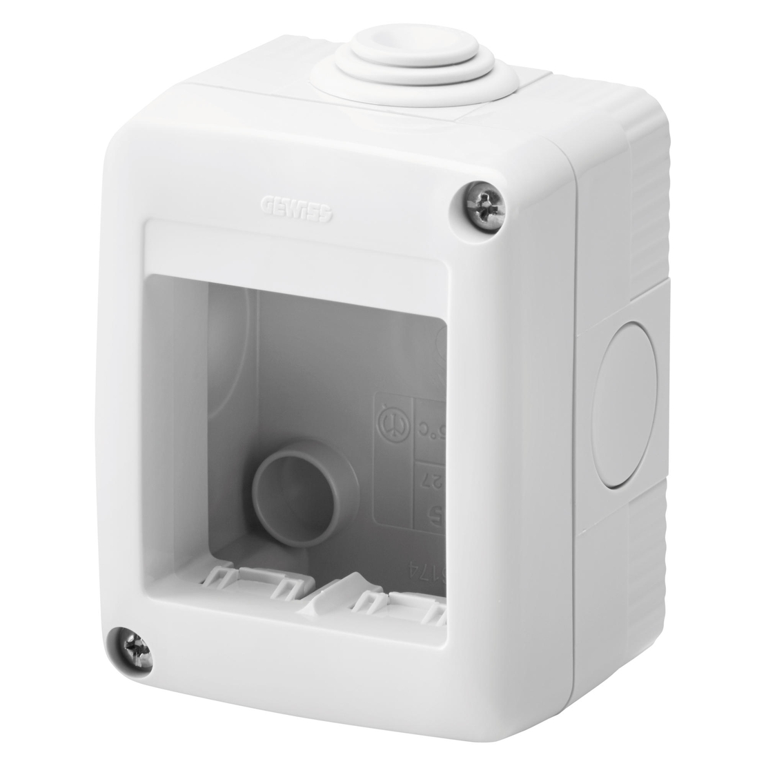 קופסא עה'ט 2 מודול IP-40 אופקי GEWISS SYSTEM