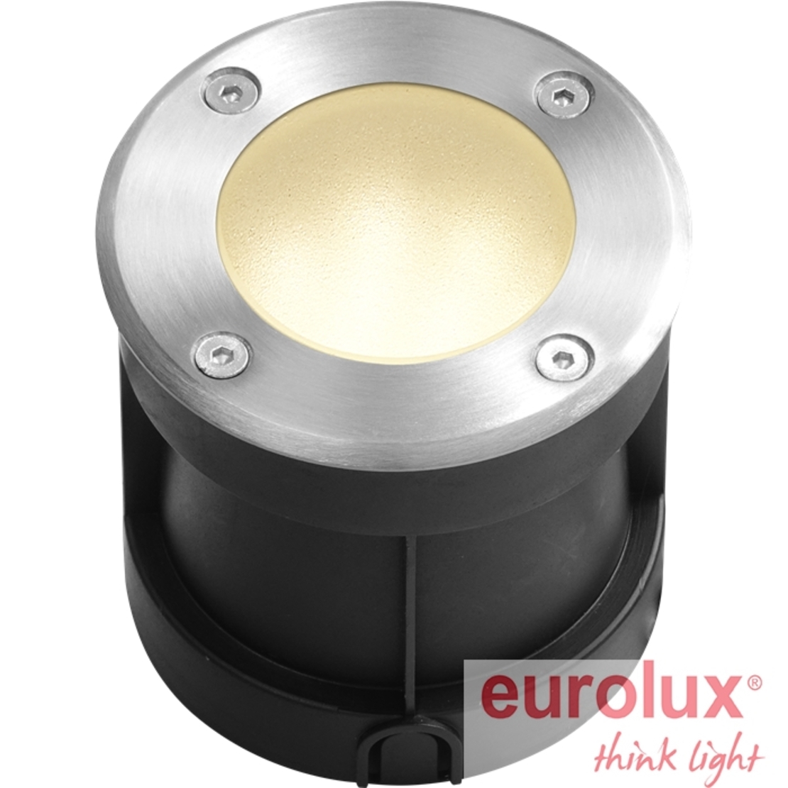 שקוע רצפתי לד עגול 6W 230V 2700K IP65 120°