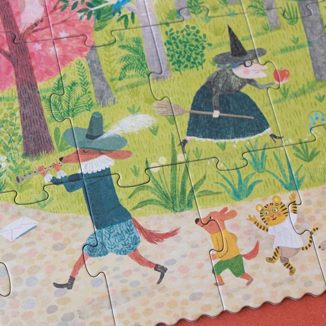 פאזל חפש ומצא! 100 חלקים ומושלם.