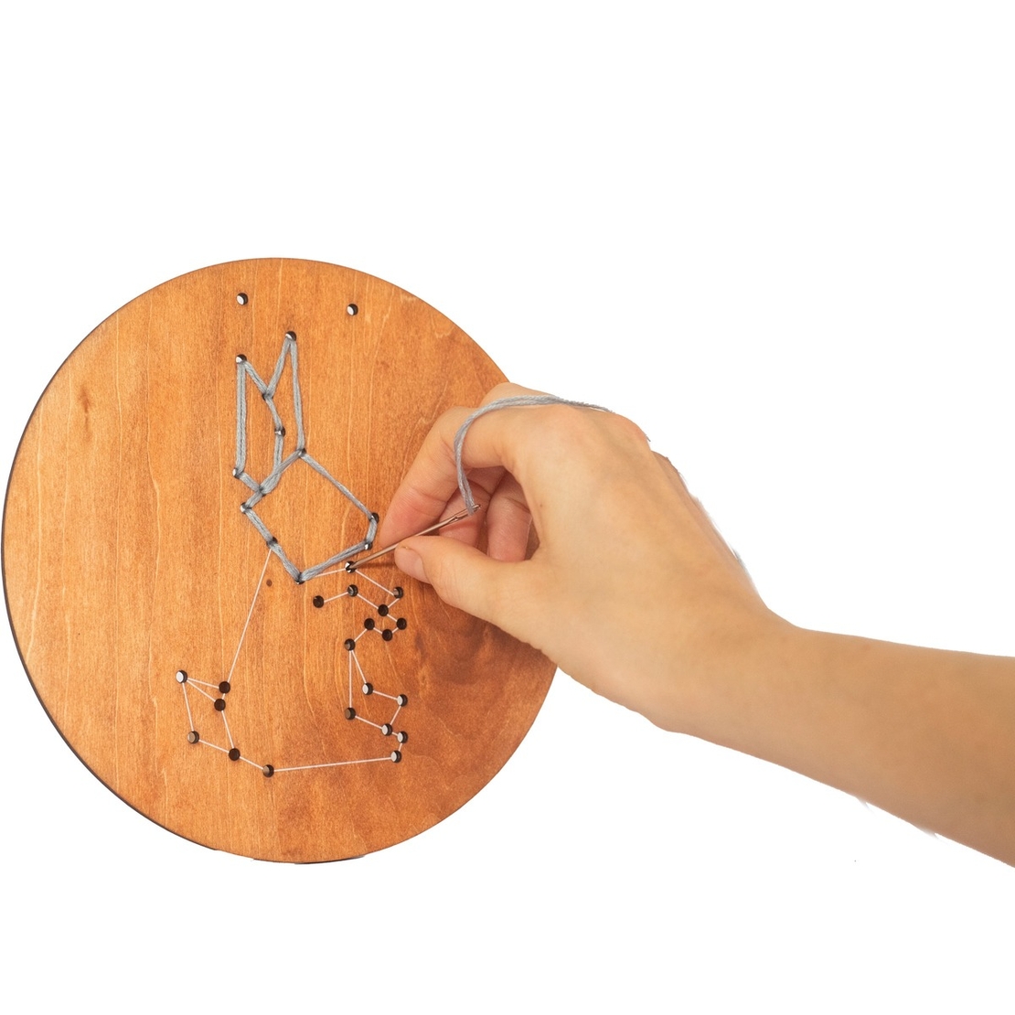 רקמה על עץ! חיות :)