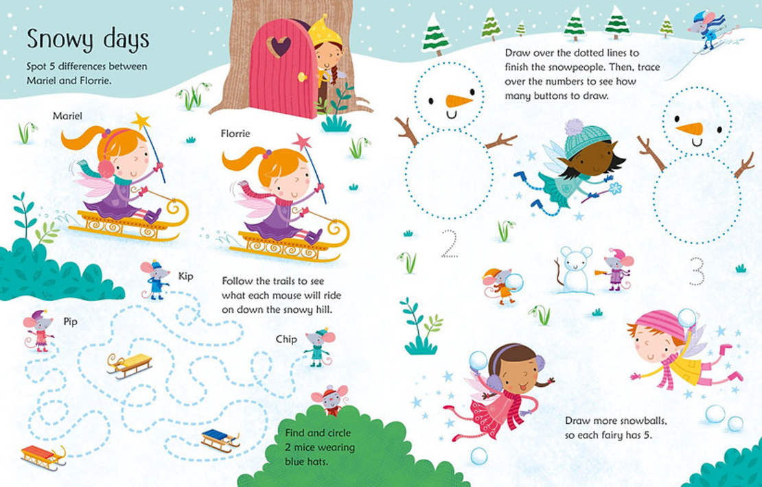 חוברת מחיקה פעילויות פיות