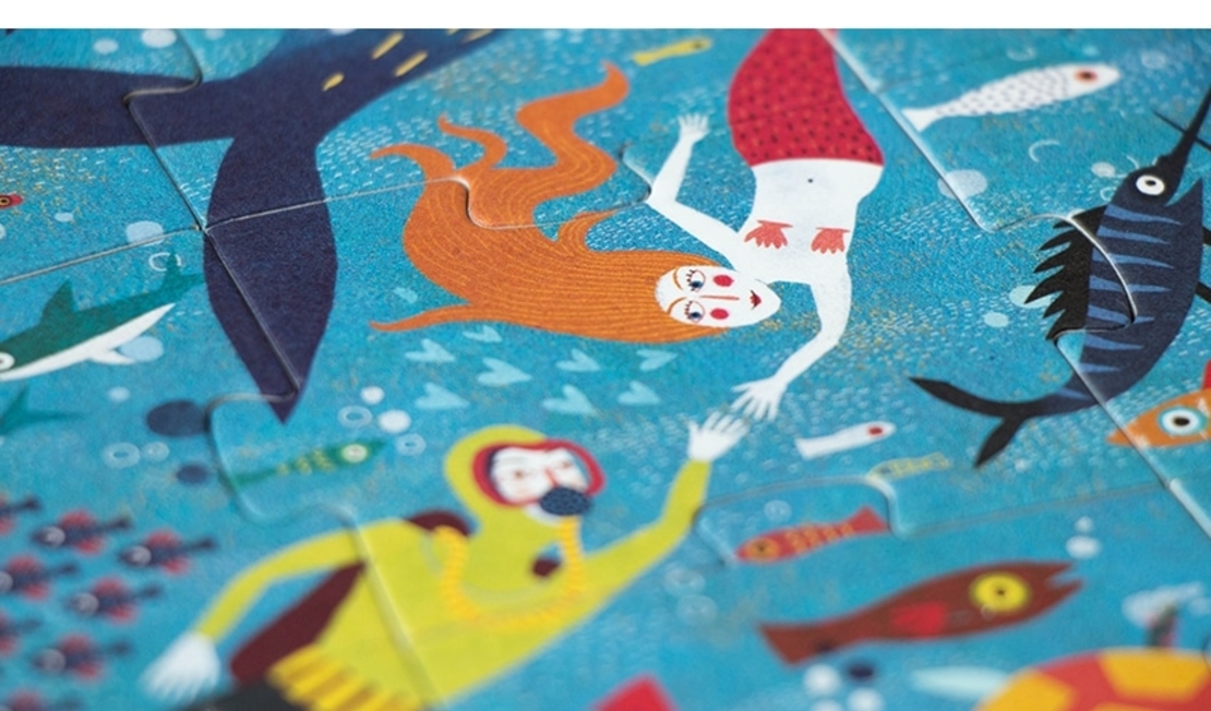 פאזל קטן לויתן (24 חלקים) TO GO