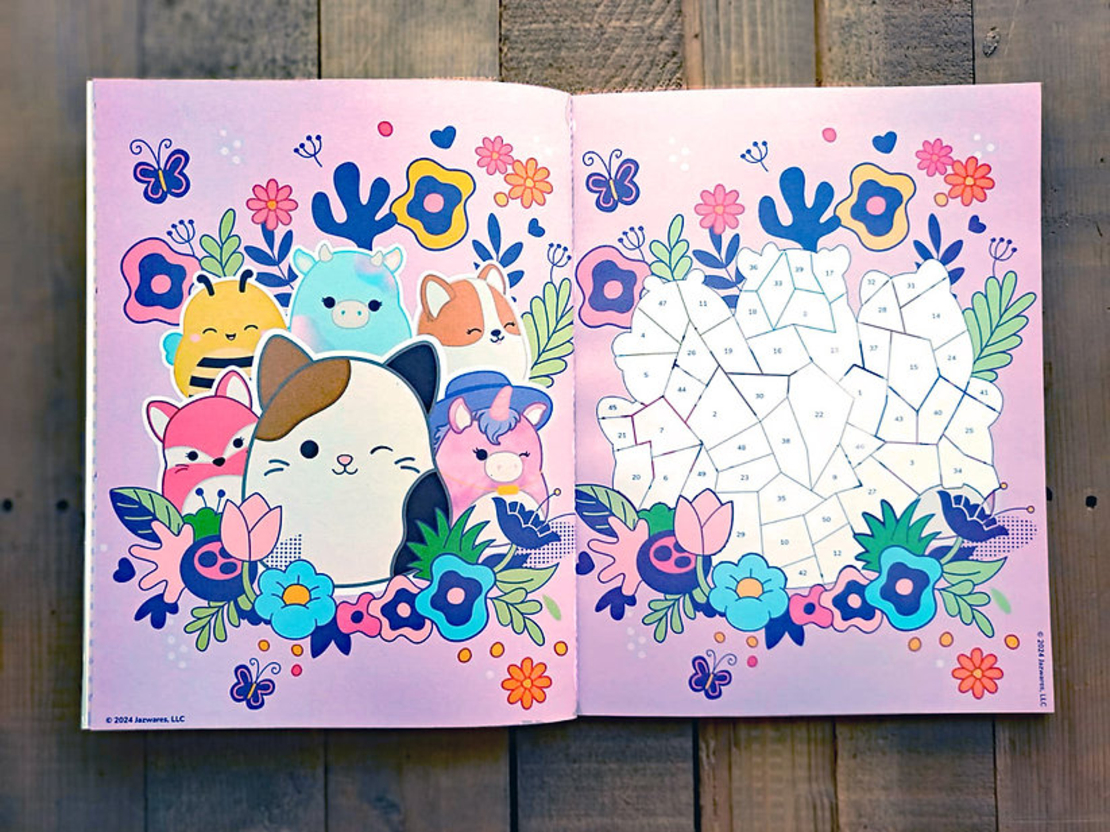 צביעה במדבקות פסיפס סקווישמלו!