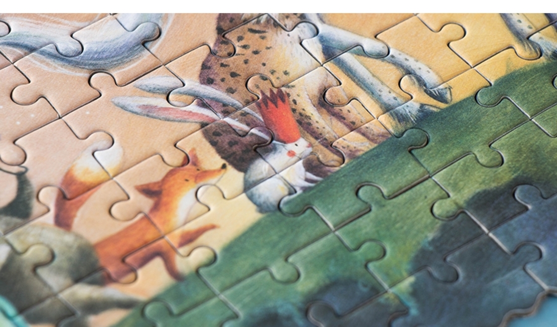 פאזל כיס חד קרן (100 חלקים) TO GO