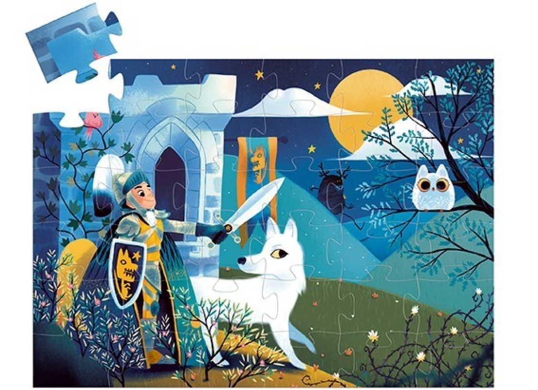 פאזל אביר הירח המלא! 36 חלקים.