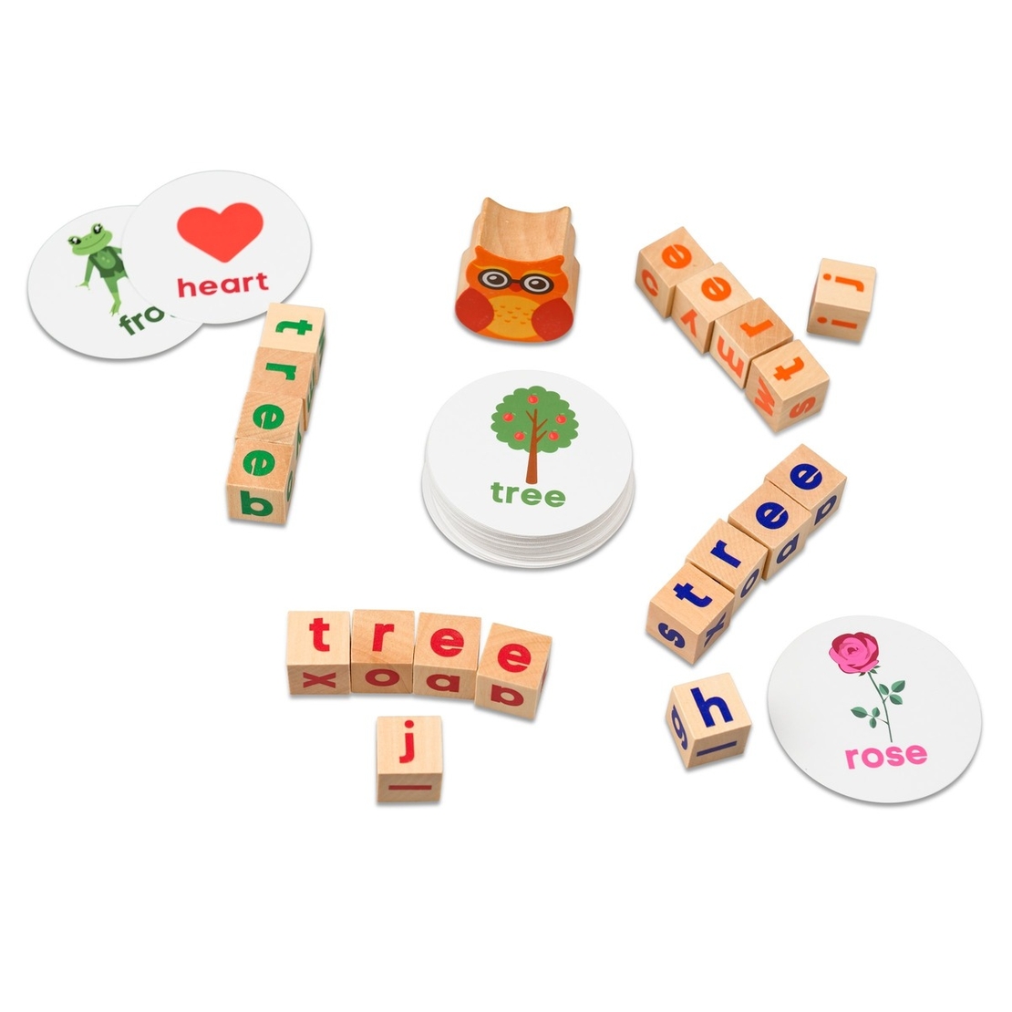 אותיות בקוביות- אנגלית