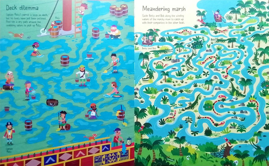 ספר מבוכים פיראטים!