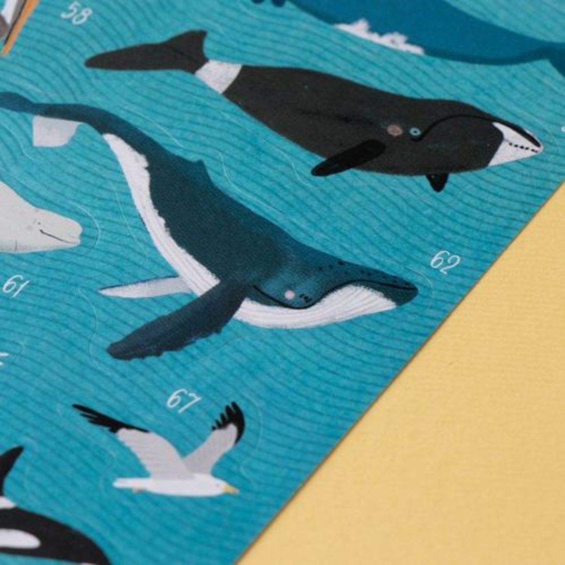 חיות העולם! פוסטר ענק ומדבקות