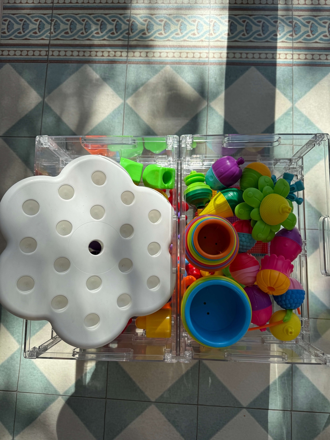 ארגז אחסון (M) אקרילי גדול ומעולה למשחקים