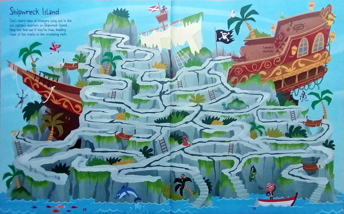 ספר מבוכים פיראטים!