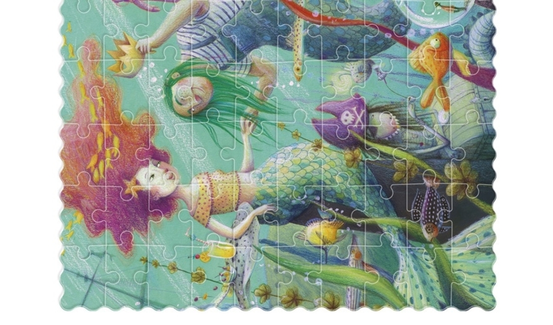 פאזל כיס בת ים (100 חלקים) TO GO