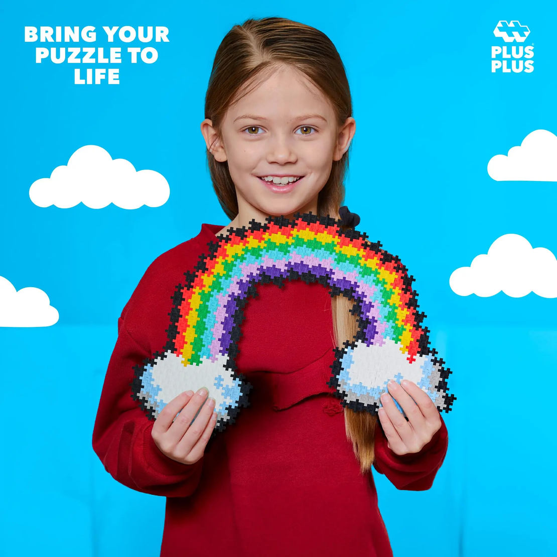 פלוס פלוס- בונים קשת בענן 500 חלקים